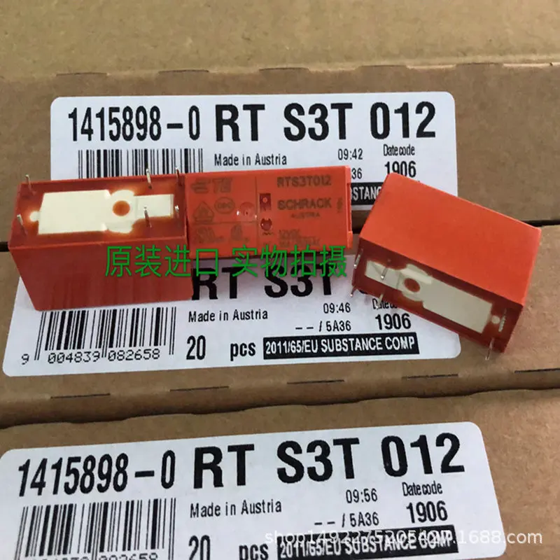 

Реле TE RTS3T012, 5 шт., оригинальный продукт 1415898-0