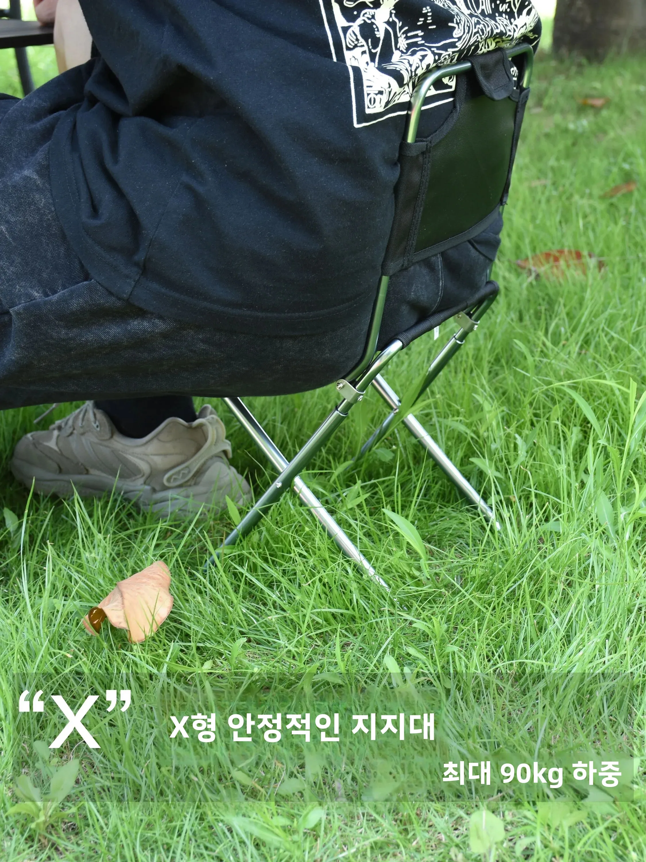 휴대용 알루미늄 합금 야외 캠핑 의자 등받이가 있는 접이식 의자 낚시 피크닉 경량 여행 레저 가구