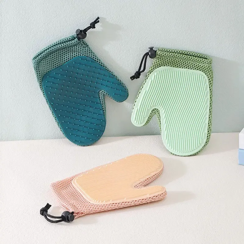 Upgrade 2 in 1 Cat Hair Remover Glove and Lint Remover for Clothing Pet Dog Grooming Glove Brush Efficient Pet Hair Mitt Pet Grooming Gloves,Pet Hair Remover Gloves