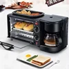 High Effciency Electric Bear Beach Mini Multi Function Bread Sandwich Grill Breakfast Maker Machine 3 In 1 Breakfast Makers 1