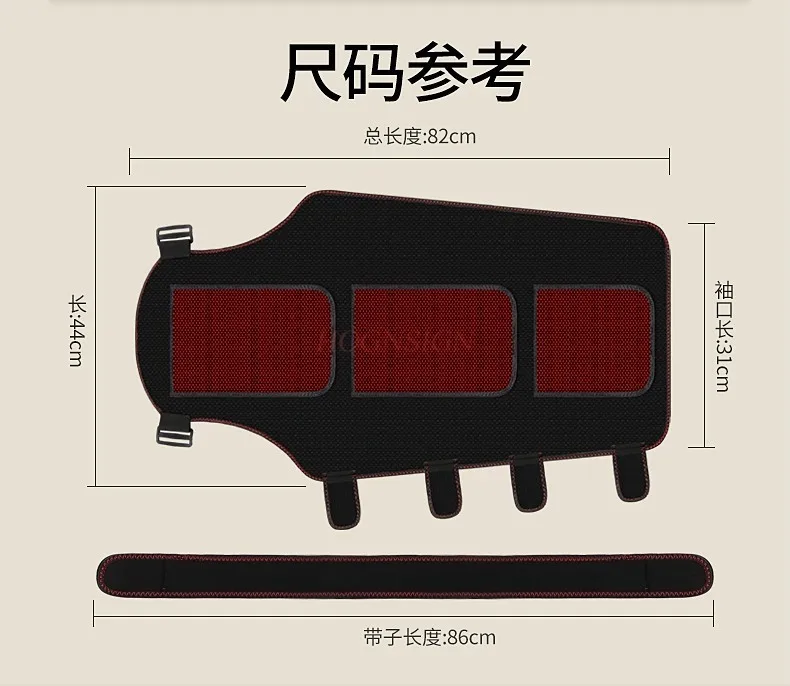 Hip protection leg protection knee long sleeve hot compress thigh massage hip artifact electric heating moxibustion