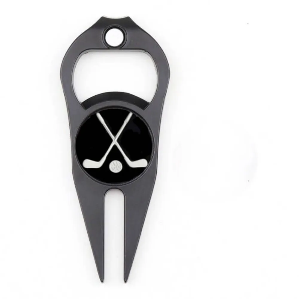 Golf Divot Repair Tool with Ball Marker 3