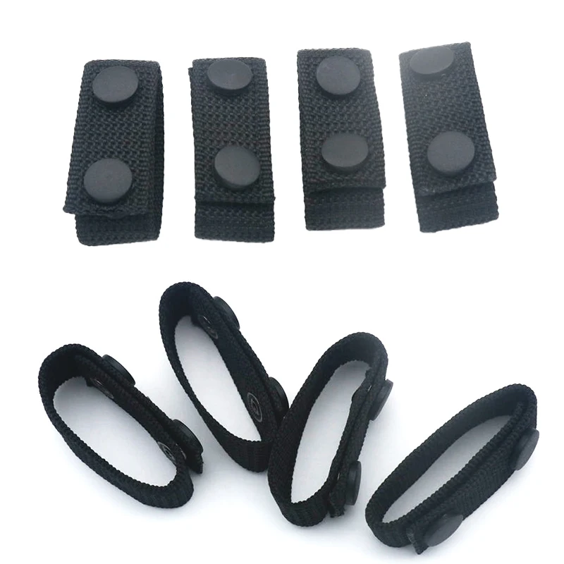 Tactical Belt Buckle Heavy Duty Belt Keeper Portable Webbing Strap Tactical belt loop nylon belt