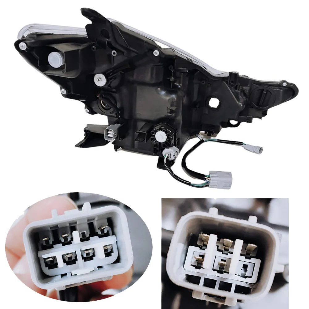 ガブエリウス 1pcs Car Headlights For Toyota Prius Plus z ZVW40 Alpha 2014