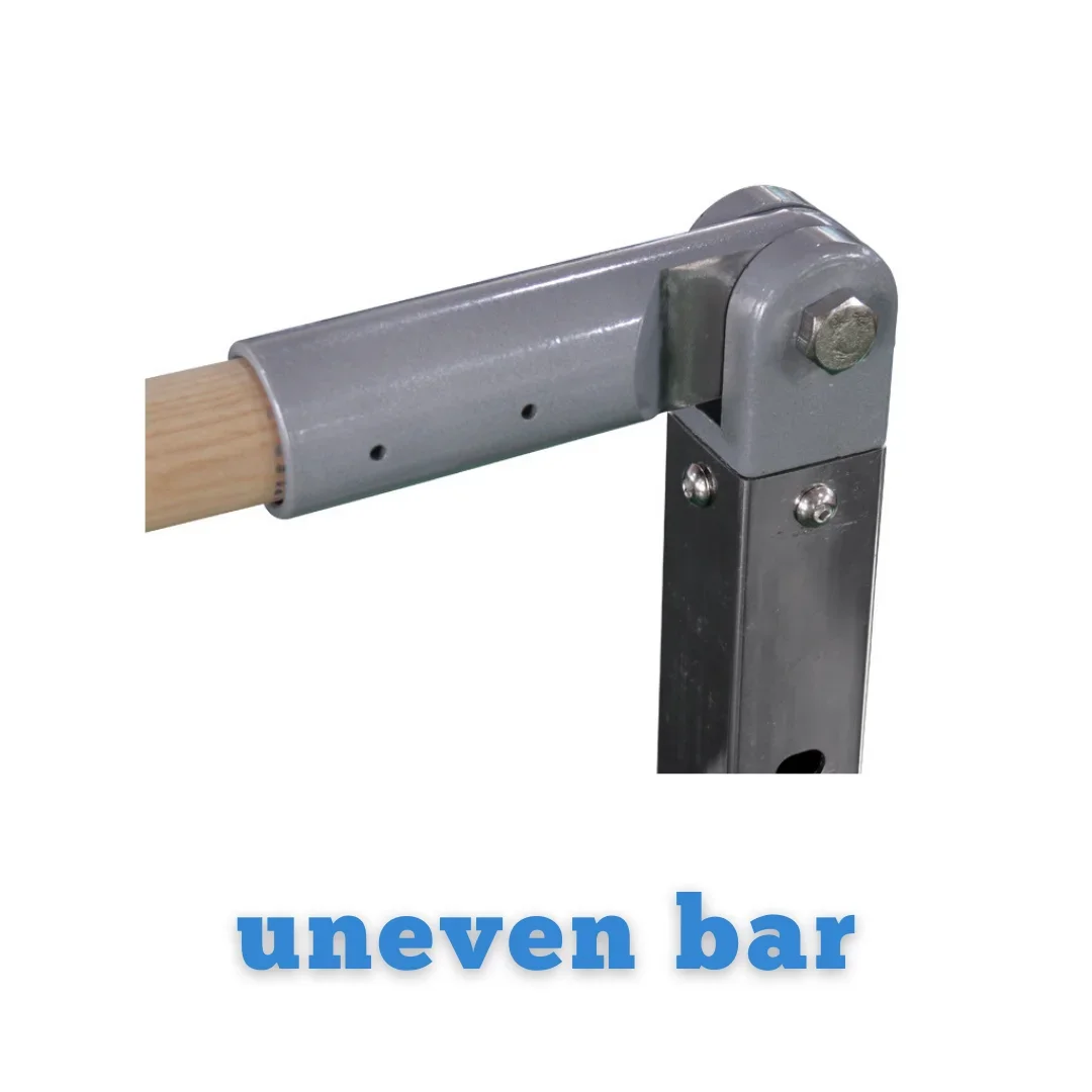 Junior Competition Training Gymnastic Horizontal Uneven Bar for Fitness Junior Gym Training Steel Material Parallel Bars