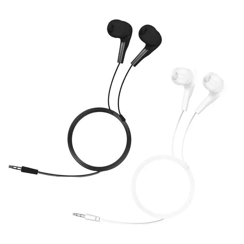 

In Ear Wired Headphones 3.5mm Jack Headphones With mic Comfortable Plug-In Earbuds for Kids School Students Phone Accessories
