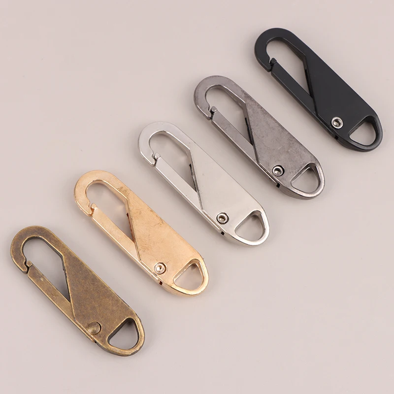10Pcs DIY Sewing Craft Zipper Slider Puller Zipper Repair Kit Replacement For Broken Buckle Travel Bag Suitcase Head zipper repair kit,zipper pullers,zipper sliders,zipper heads