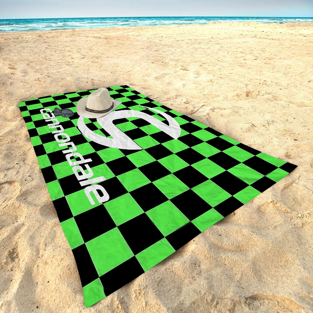 Washable C-Cannondales Microfiber Beach Towel Absorbent Quick Dry Soft Yoga Swimming Resort Mountain Climbing Towel