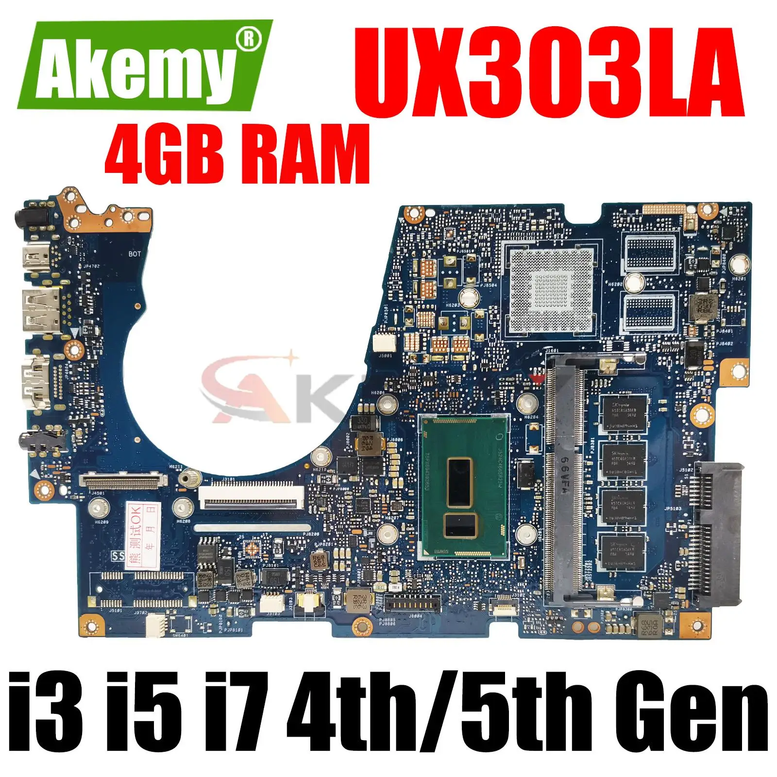 UX303LA-for-ASUS-UX303-UX303L-UX303LN-UX303LB-U303LN-Laptop-Motherboard ...