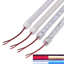 5Pcs 5054 LED Bar Light 12V 36Leds/50cm 18LEDs/25cm Waterproof Outdoor LED Hard Strip LED Strip Cool White / Warm White