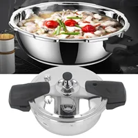 1.8L Pressure Cooker Healthy Versatile Scratch Resistance 1.8L Pressure Cooker High Hardness for Gas Stove for Pressed Oysters 2