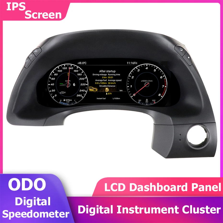 

12.3''Digital Virtual Cockpit Instrument Cluster For Nissan Patrol Y62 Infiniti QX80 2015-2019 Dashboard Speedometer Oldmeter