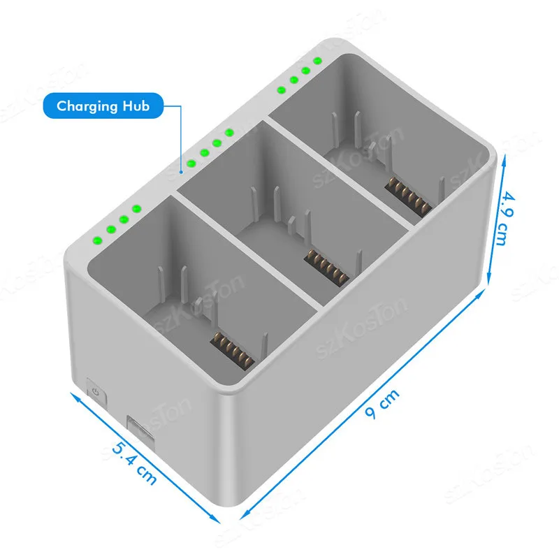 Lipo Battery Charger Drone Battery Charger USB Battery Charger Flight Battery For Mini 3/Mini 3 Pro Fast Charging Charging Hub For DJI Mini 4 Pro Drone Accessories