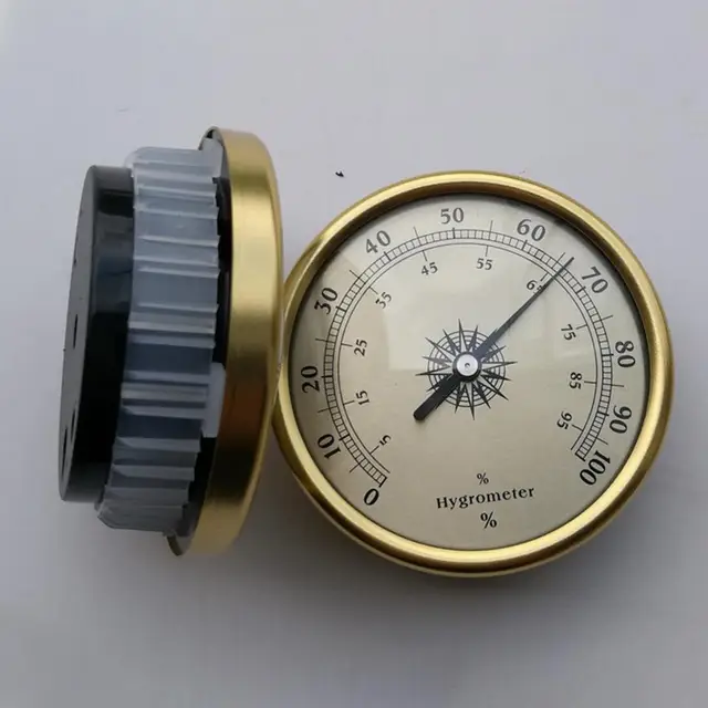 Új 72 Mm-Es Higrométer Kerek Alakú Automatikus Érzékelés Mini Hőmérsékleti Páratartalom Mérőeszköz Otthon - Image 4