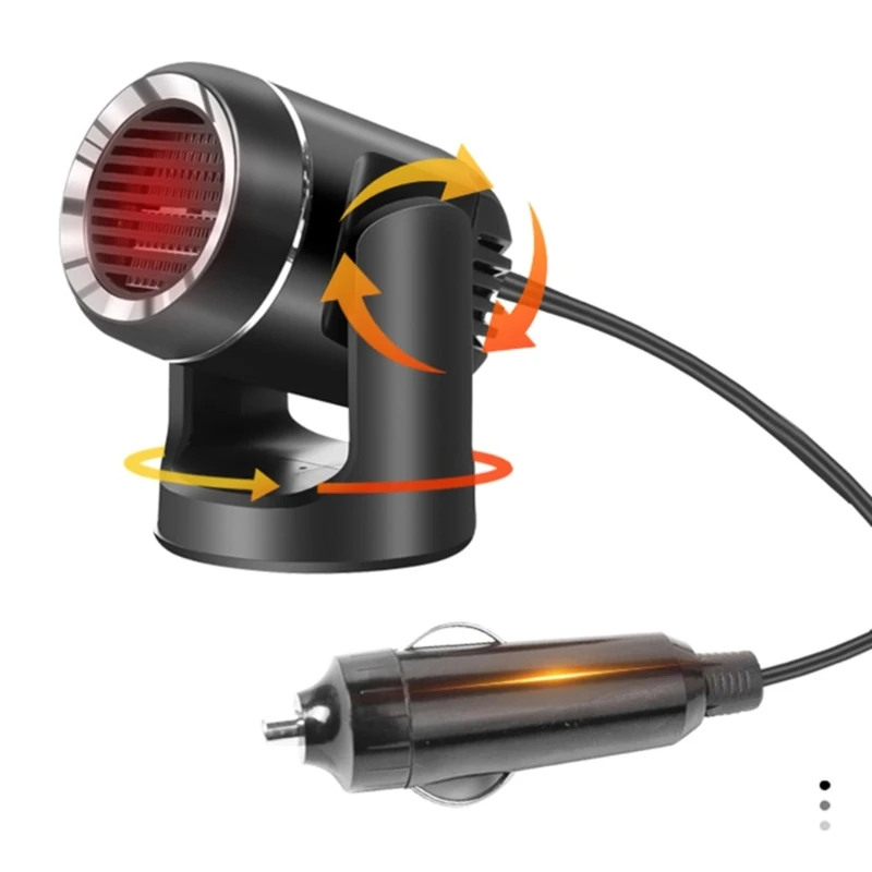 

Портативный автомобильный обогреватель, вентилятор, противотуманный вентилятор, 12 В/24 В, обогреватель лобового стекла, сушилка