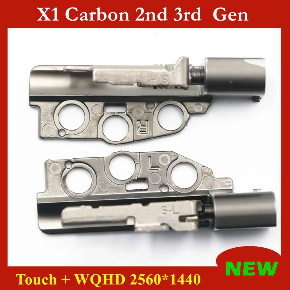 Touch WQHD 2560*1440 LCD Left Right Hinges Axis for Lenovo ThinkPad X1 Carbon Gen 2 3 20A7 20A8 20BS 20BT