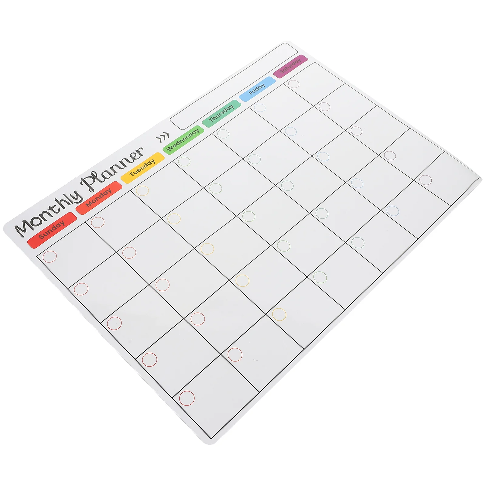 

A3 Size Magnetic Weekly Monthly Planner Magnetic Whiteboard Fridge Magnet Flexible Daily Message Drawing Magnetic Whiteboard