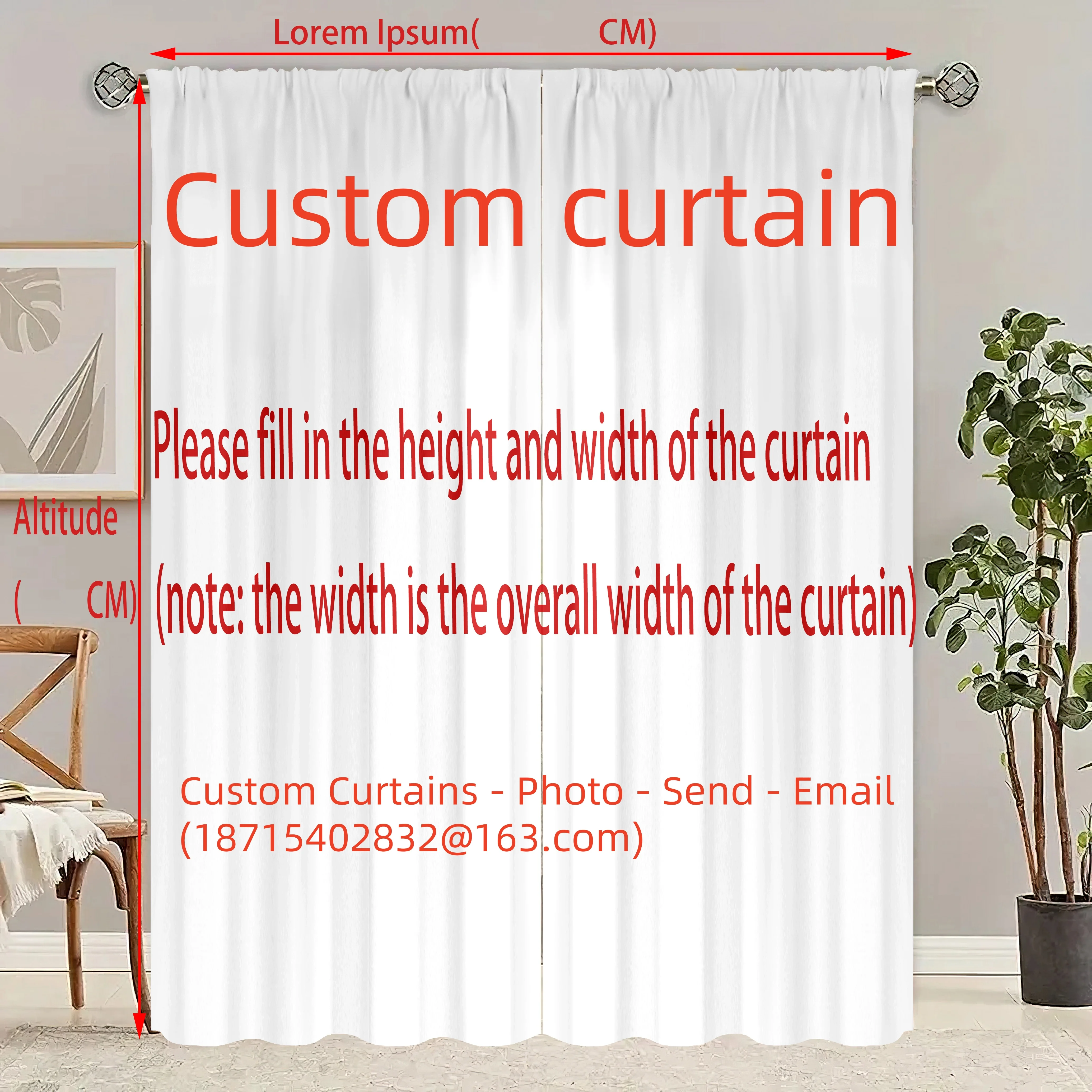 Jesus Christian tuya- Printed curtains - Polyester material - suitable for home bedroom curtains and living room decoration 5