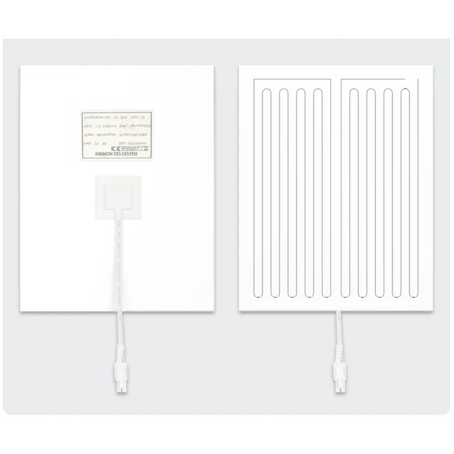 AC 220V PET กระจก defogger pad เครื่องทําความร้อน antifog ฟิล์ม demister pad สําหรับ led กระจกห้องน้ํา led กระจก defogger 5