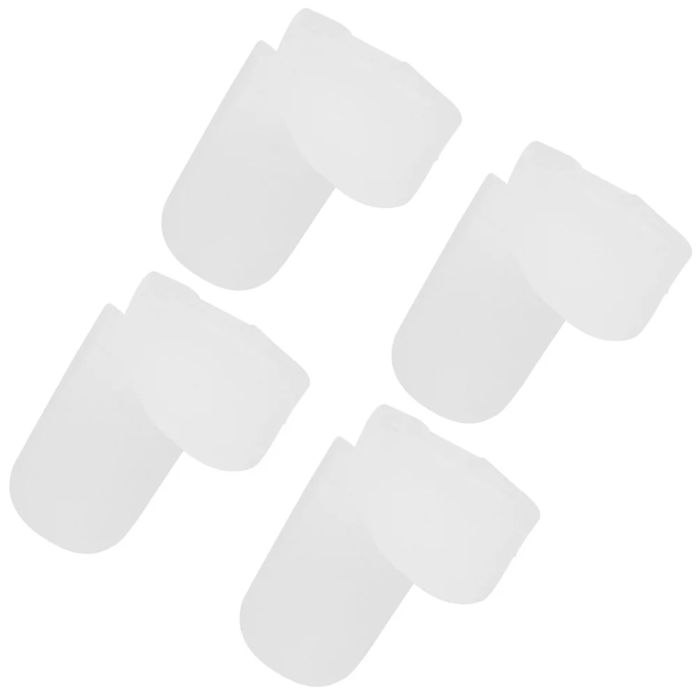Round Thumb Clarinet Pad 4 Pcs Color Long Handle 3x2x2cm Silica Gel Soft Rest Instrument Finger Support