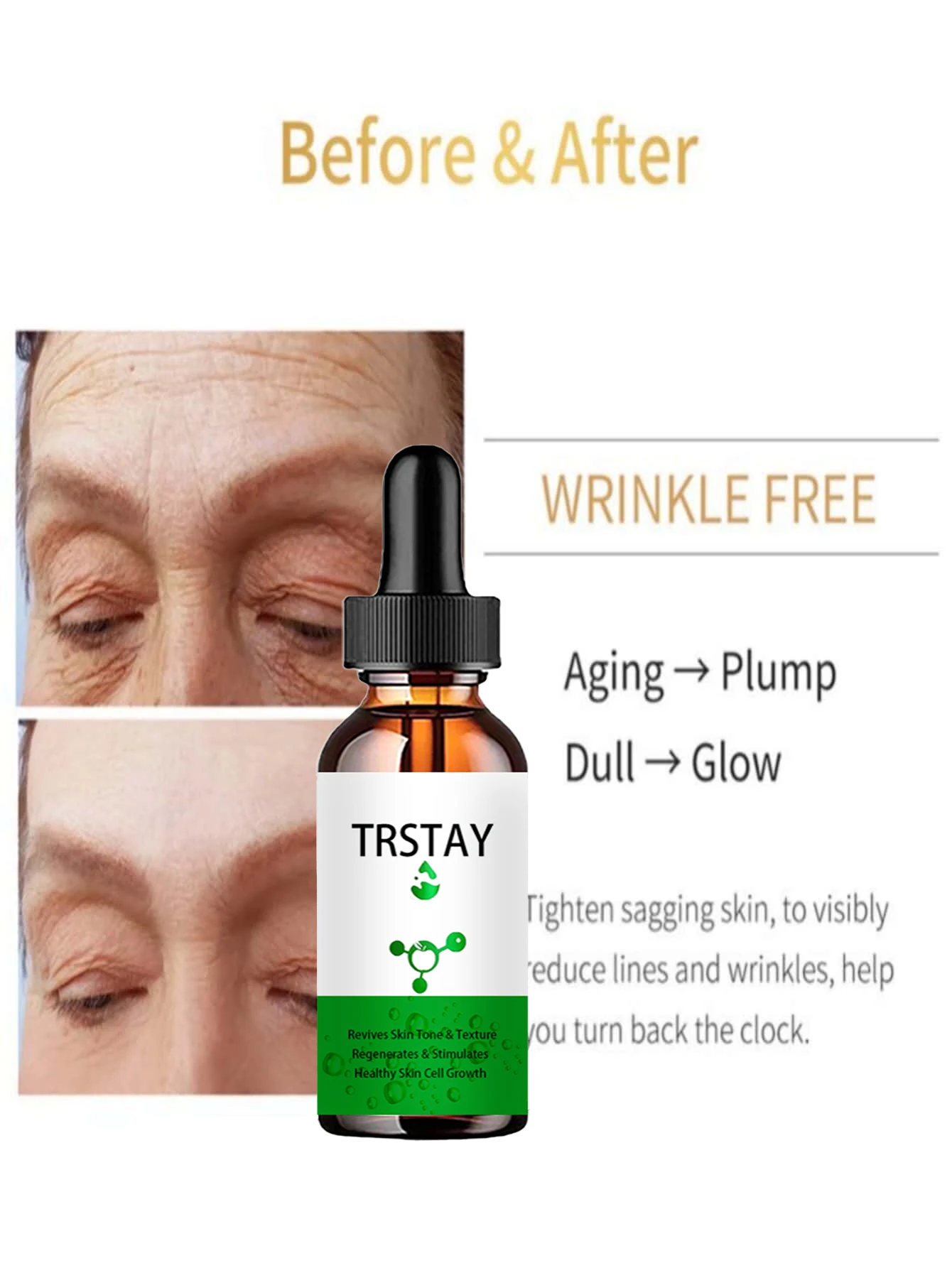 Retinol Lifting Serum Anti-Aging Collagen Essence Firming Facial Essential Oil Remove Wrinkles Fine Lines Tightening Skin Care