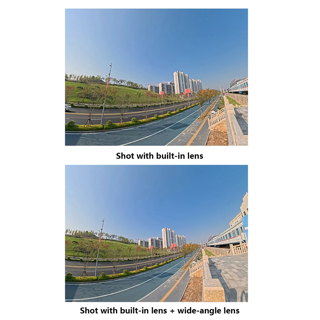 Für Insta360 Go Ultra Action-Kamera185 ° Weitwinkelobjektiv für DJI Osmo Nano-Kamera, die visuelle Feldfilter erweitern, Objektivzubehör – Detail 4