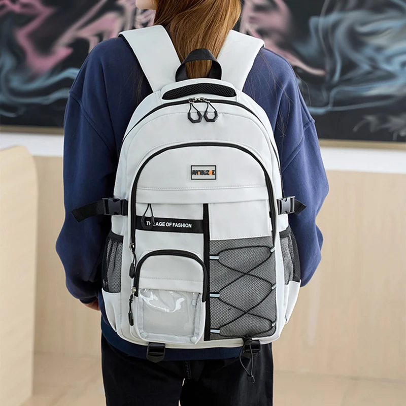 Unisex Backpack Student Laptop Schoolbag Travel Lightweight Rucksack  Outdoor Hiking Climbing Knapsack Sports Fitness Gym Bag AliExpress