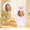 Customized photo plush pillow unicorn theme, soft polyester knit pad, perfect for sofa decoration 1