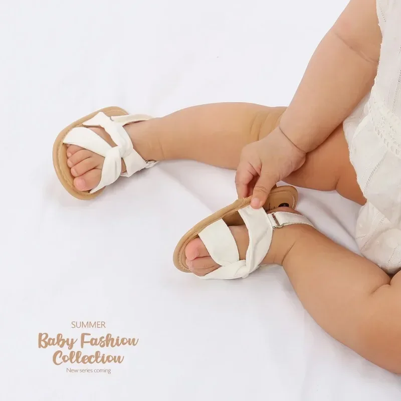 Kids shoes kids sandals baby sandals sandals and clogs Fashion Newborn Baby Girls Sandals Cute Summer Soft Sole Flat Princess Shoes Infant Non-Slip First Walkers Baby Girl Shoes