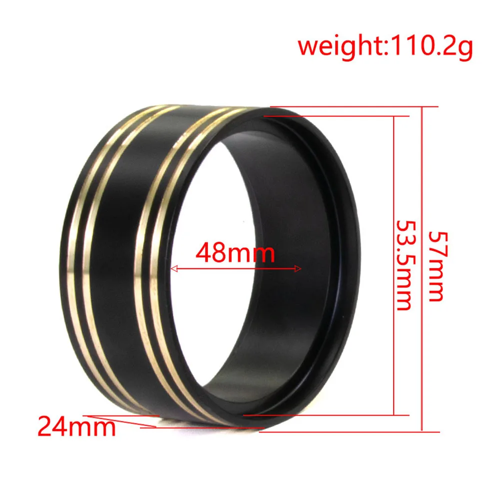 T23C 비드록 휠 링 클램프 링 RC 크롤러 SCX10 90046 TRX4 예비 부품용 1.9인치 휠 림용