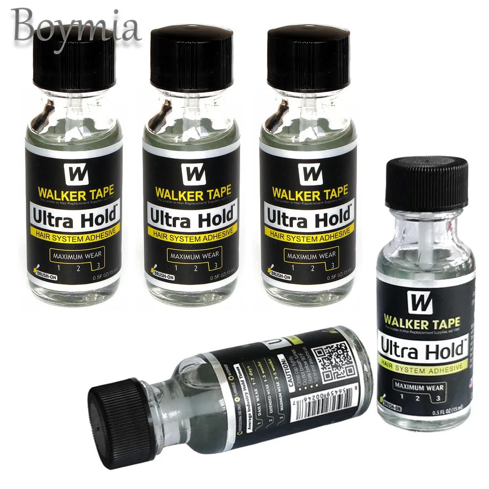Lace Wig Glue Ultra Hold Waterproof Transparent Invisible Hair Bonding For Hairpiece Toupee