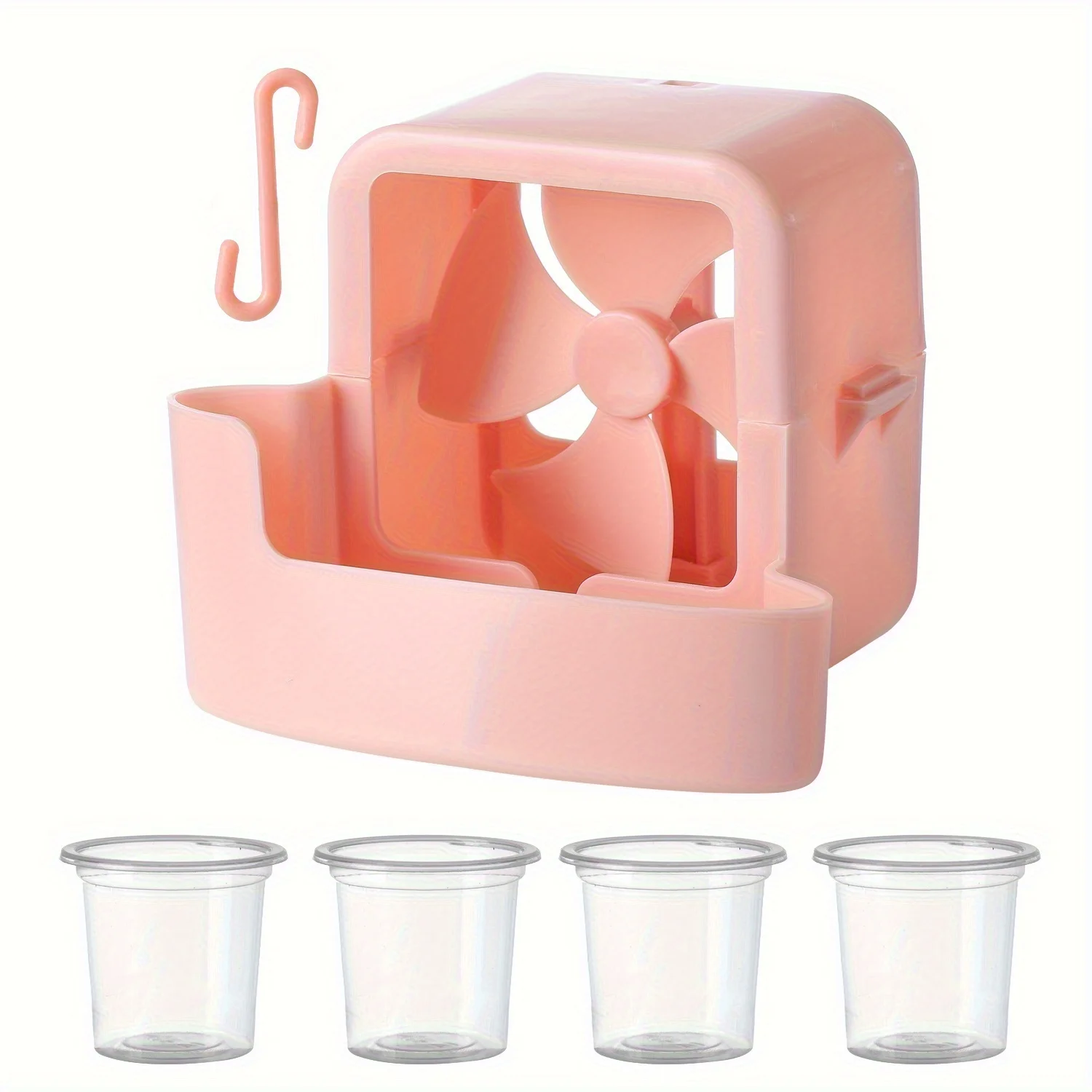 Description Picture 3 of itemPortable Fan Ice Mist Cooler - Lightweight Durable Plastic Dual-Compartment Cooling Technology Easy Installation for Home Office