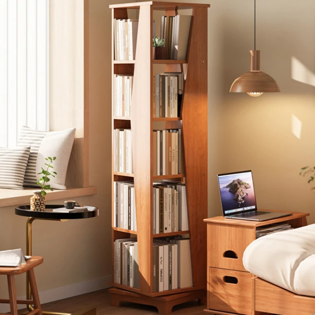 절묘한 현대 미니멀리즘: 집을 위한 탄탄한 나무 선반