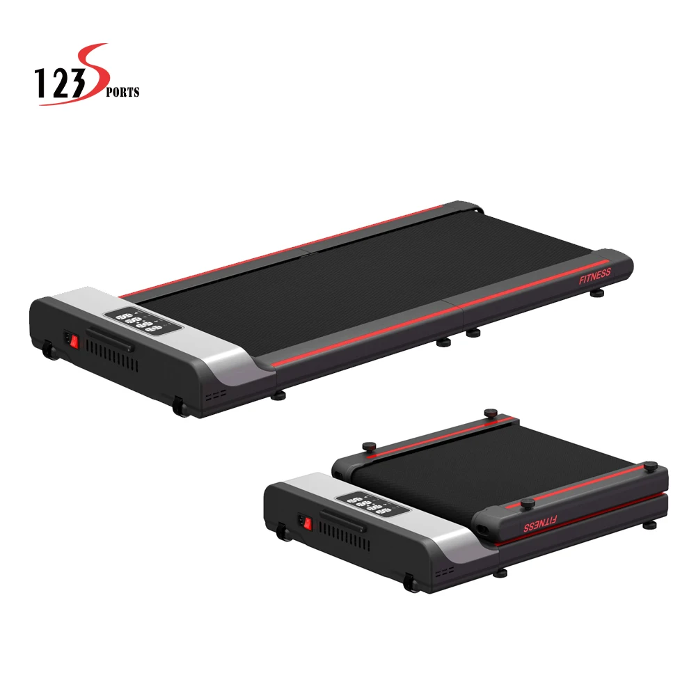 Premium Commercial Treadmill Machine For Gym Silent Shock Absorption Walking Pad Treadmill For Convenient Storage