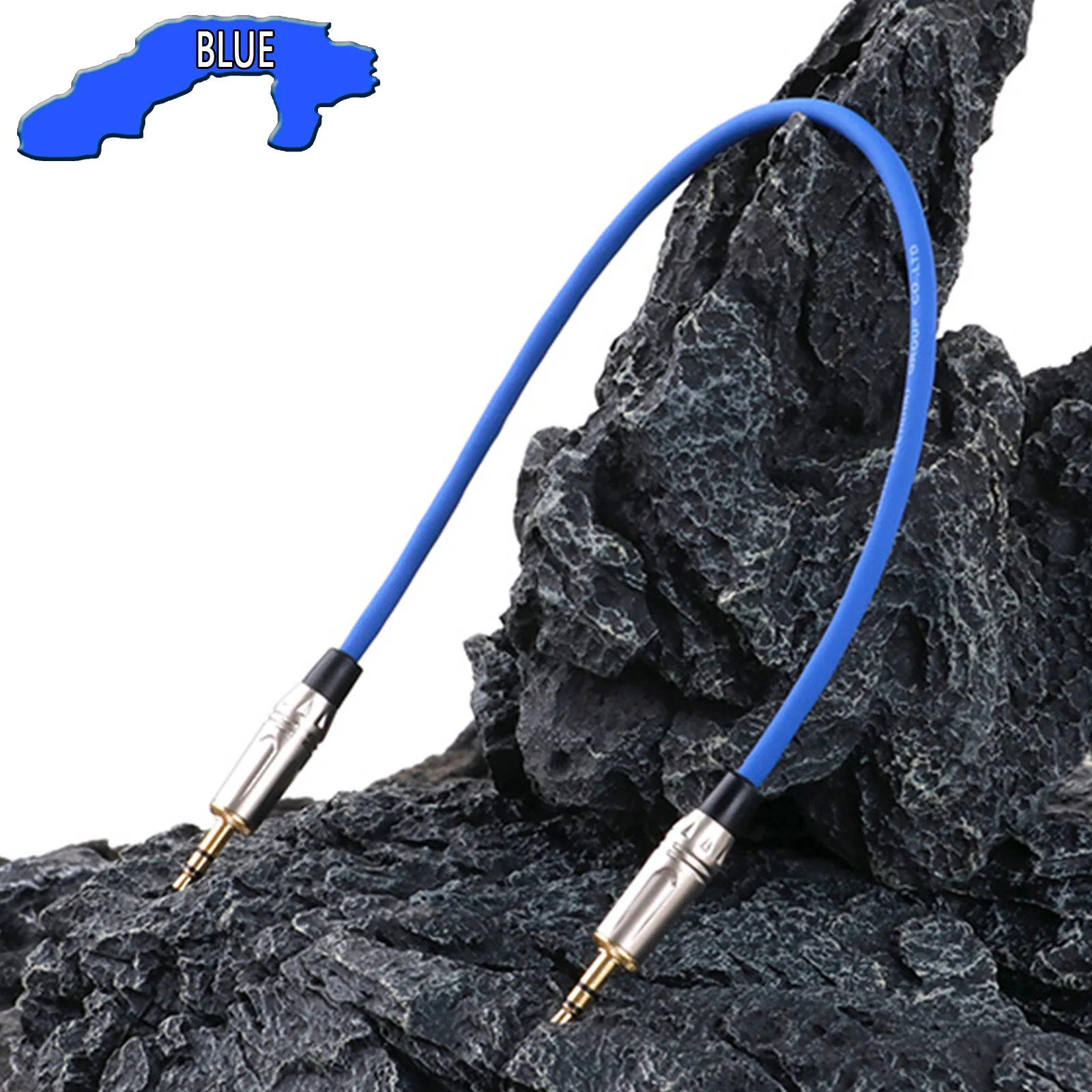 Premium 3.5mm Stereo Audio Extension Cable - Male to Male Aux Cord for Headphones, Car Audio, Home Stereos, and Speakers