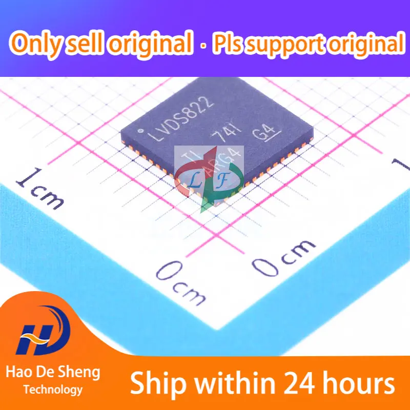 

1 шт. SN65LVDS822RGZR Logo LVDS822 QFN48 новая Оригинальная фотография