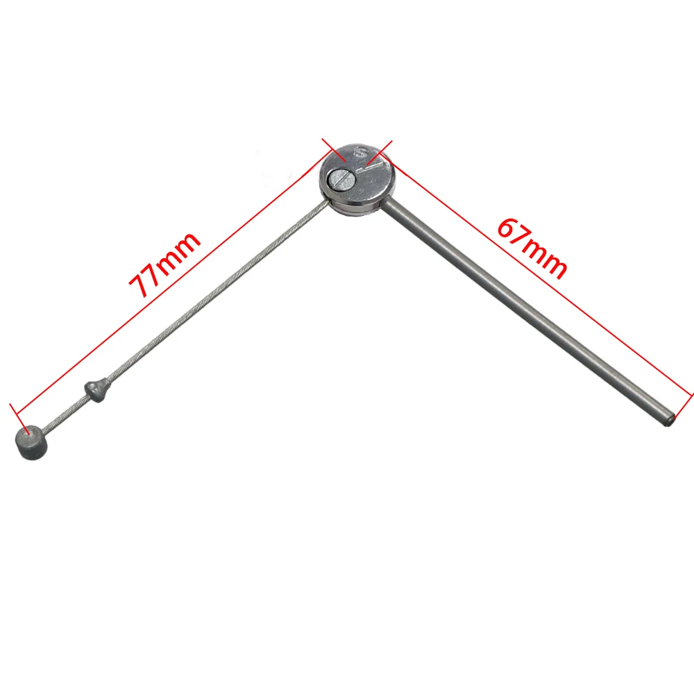 1pc MTB Fahrrad Cantilever Bremskabel Clip Alten stahl Fahrrad Rahmen Kabel guide Draht core Brems Kabel Träger aufhänger für SHIMANO – Detail 4