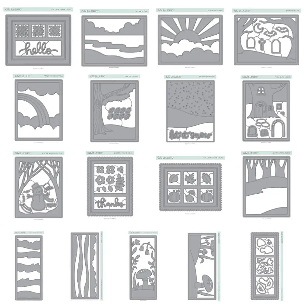 

AliliArts Metal Cutting Dies frames diy Scrapbooking Photo Album Decorative Embossing PaperCard Crafts Die 2020