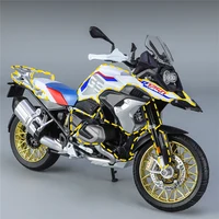 1/9 R1250 GS ADV Alloy Racing Motorcycle Diecasts Street Sports Motorcycle Model Simulation With Light Collection Kids Toys Gift 2