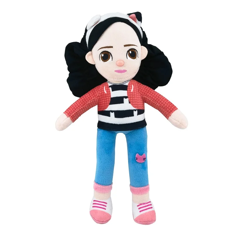 Anime Gabby Dollhouse Plush Toy Cosplay Plushie Doll Pandy Paws Mercat Catrat Kitty Fairy Cat Stuffed Animal for Kids Birthday plush toy plush doll