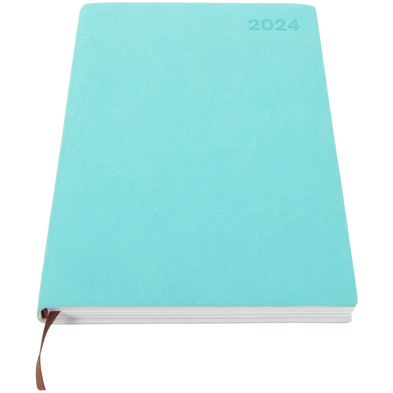 2024 Agenda Book Notebook for Journaling Daily Planner Undated Delicate Make Organizers Writing Paper 2024 calendar stickers korean stationery kawaii diary planner journal index stickers agenda schedule organizers office supplies