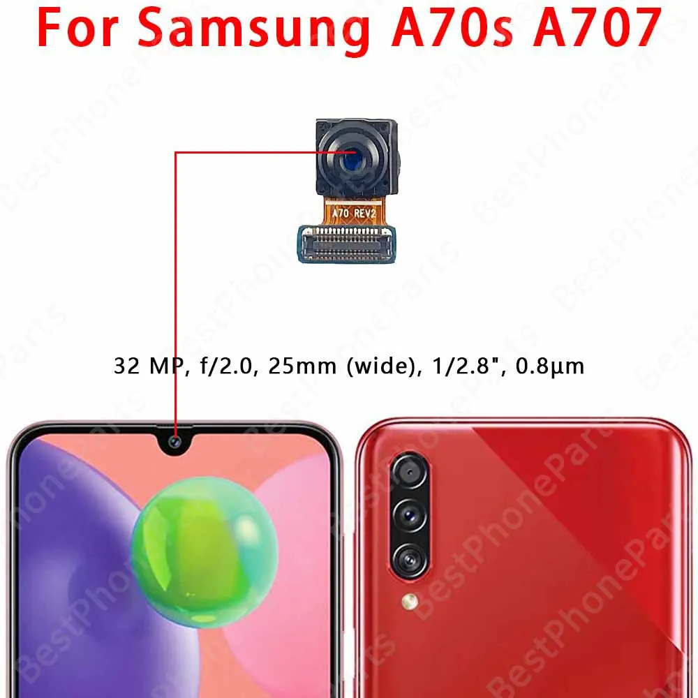 Selfie Camera For Samsung Galaxy A60 A70 A70s A71 A72 A73 A90 5G