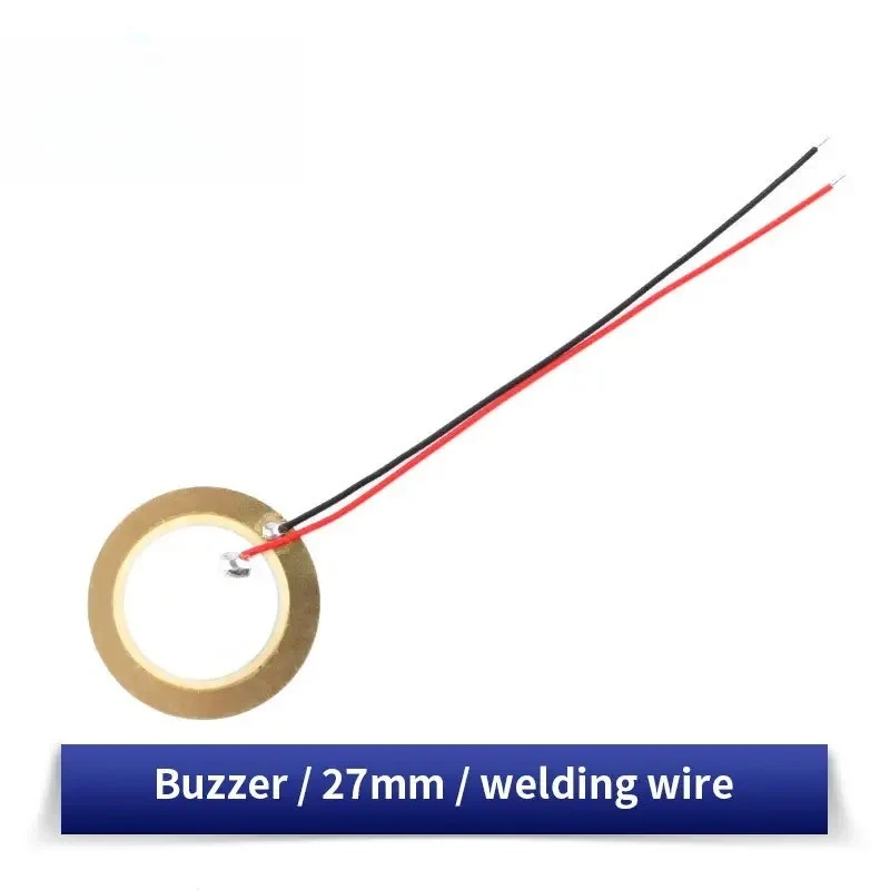 Versatile Piezoelectric Ceramic Wafer Plates with Attached Wire for Sound Projects (10/20 Pack, 12-50MM Diameter)