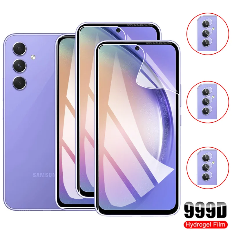 Samsung A54 Idrogel Pellicola Per Samsung Galaxy A54 A34 A13 A53 5G Protezioni Di Schermo Idrogel Samsung A 54 Hydrogel Screen Protector Galaxy A54 No