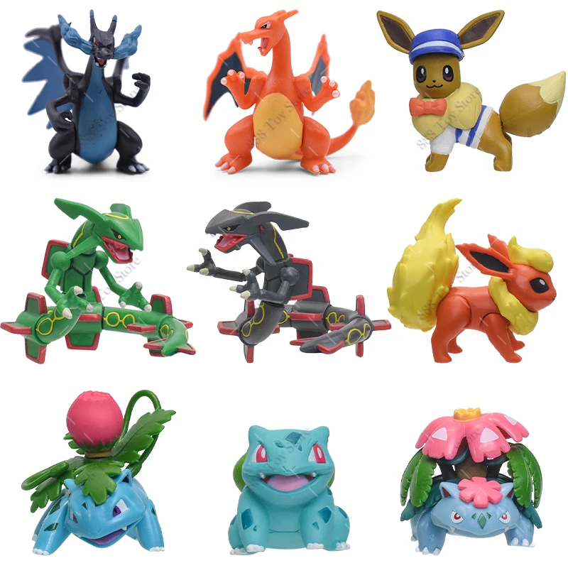 Pokemon Mega Charizard X Figure Set 