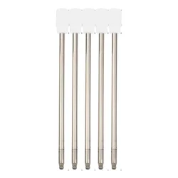 Crystal Pen Refill - Versatile Short Leads for Ballpoint Pens, Blue & Black Ink, Pack of 5/10/20/50, Ideal for School & Office Supplies (5 PCS Red Refills)