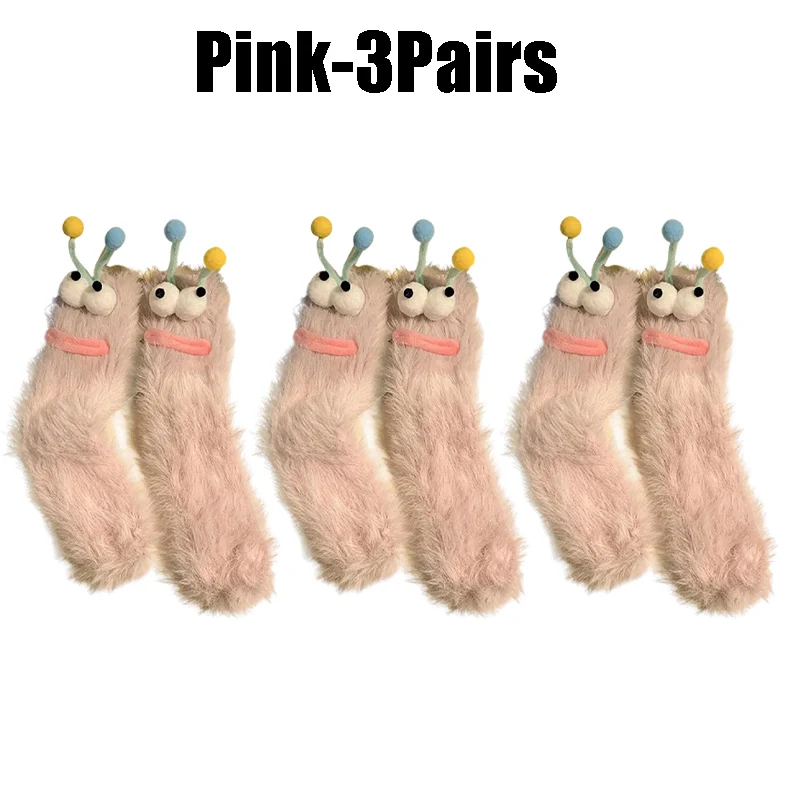 Pink 3Pairs