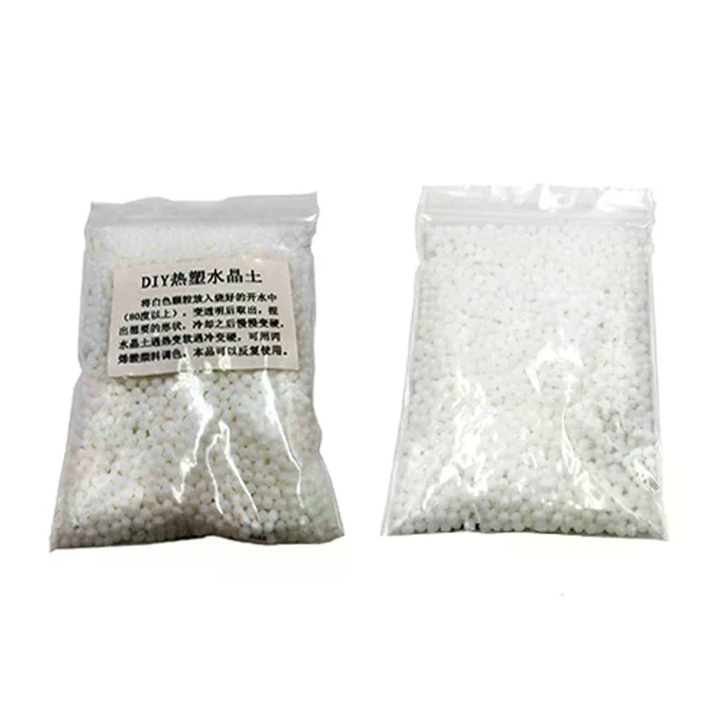 50g/100g 폴리모프 열가소성 친환경 플라스틱 폴리카프로락톤 폴리모프 펠릿 DIY 세라믹 도구