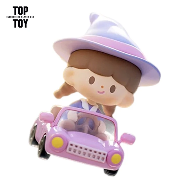 TOPTOY zZoton Who Is Little Witch Series Blind Box Kawaii Action Figures Surprise Guess Bag Girls Kids Cute Birthday Gift 6