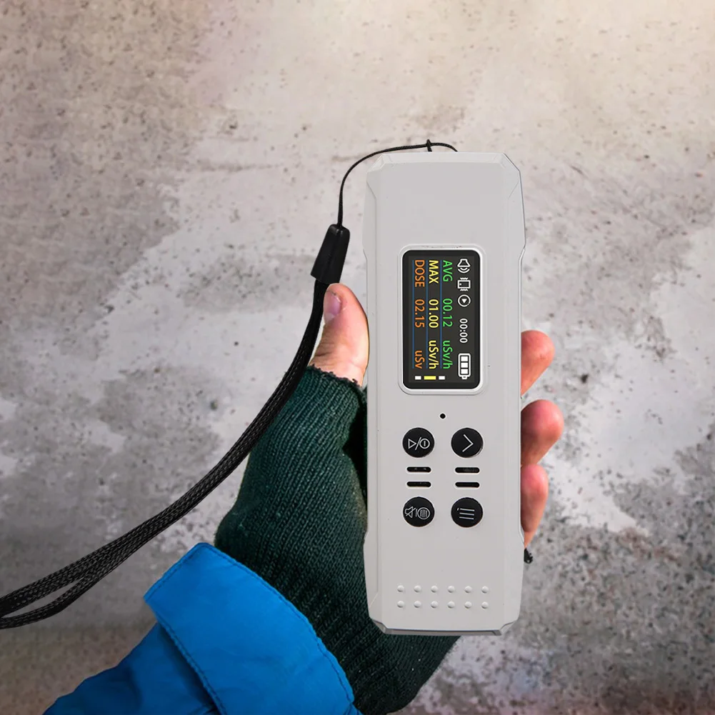 핵방사선 감지기 고정밀 가이거 계수기 가정용/방사성 광물 채굴용 대리석 선량계 방사능 테스터